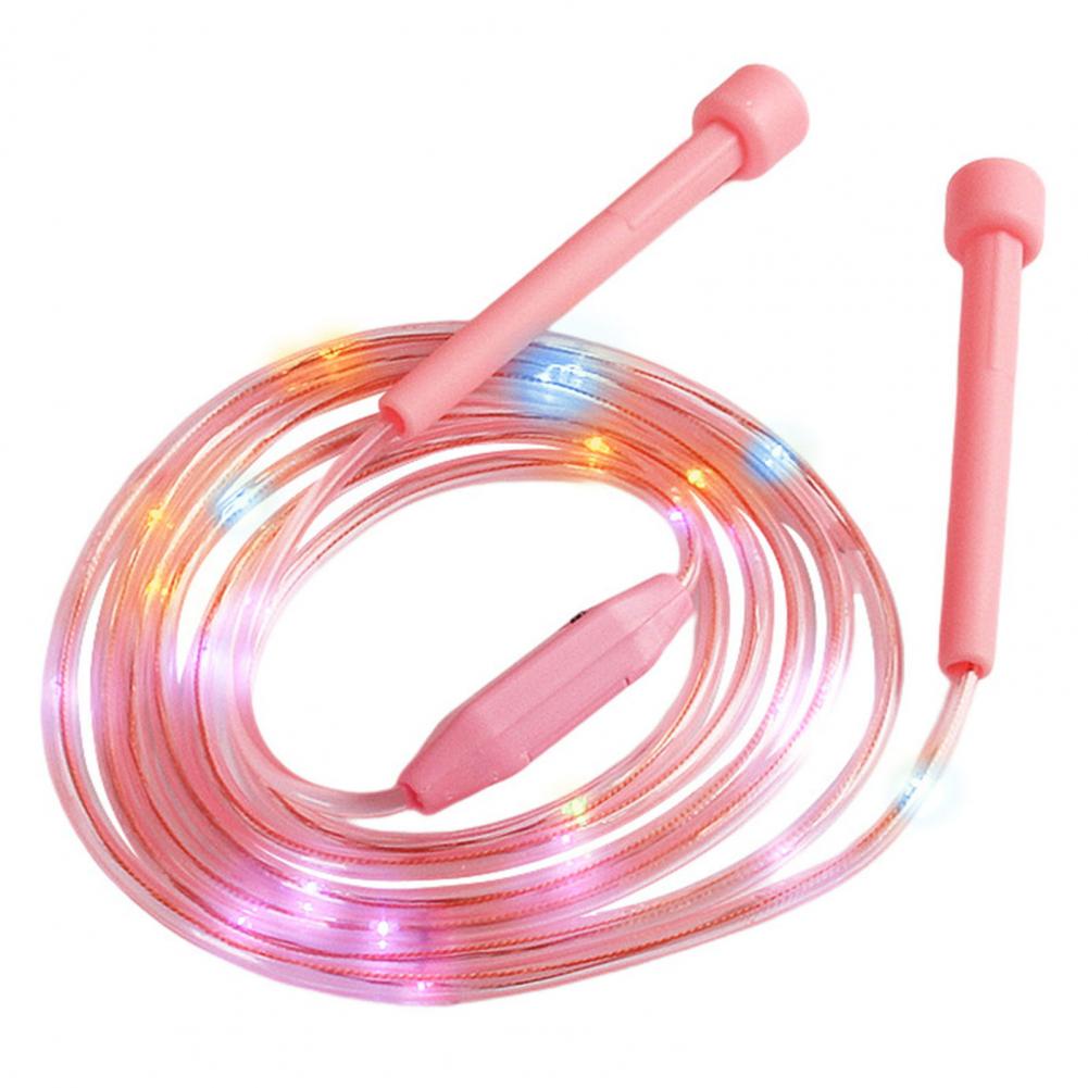 Corde à sauter lumineuse – LED intégrées, longueur réglable