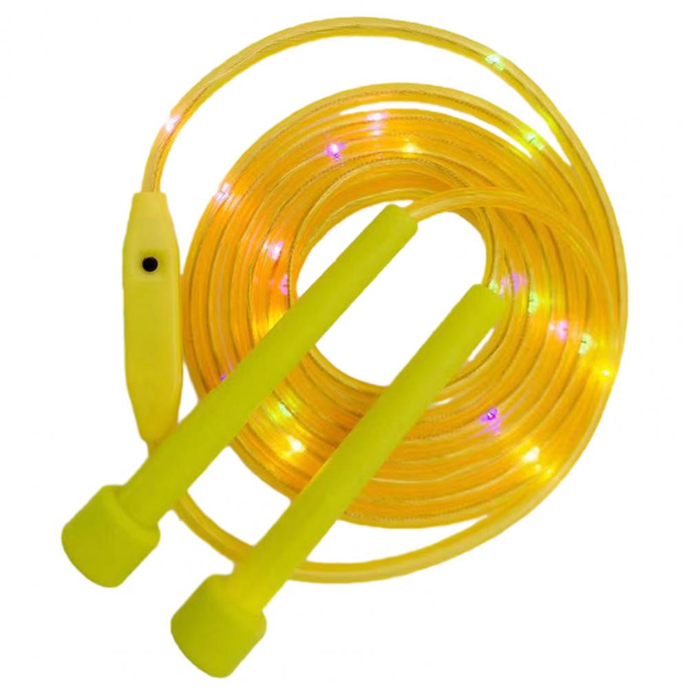 Corde à sauter lumineuse – LED intégrées, longueur réglable