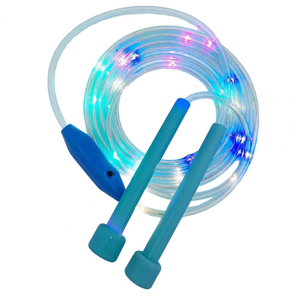 Corde à sauter lumineuse – LED intégrées, longueur réglable
