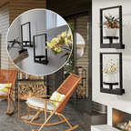 Support mural pour plantes en métal – porte-pots gain de place