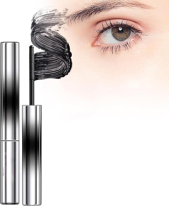 Mascara waterproof volume – brosse fine, tenue longue durée
