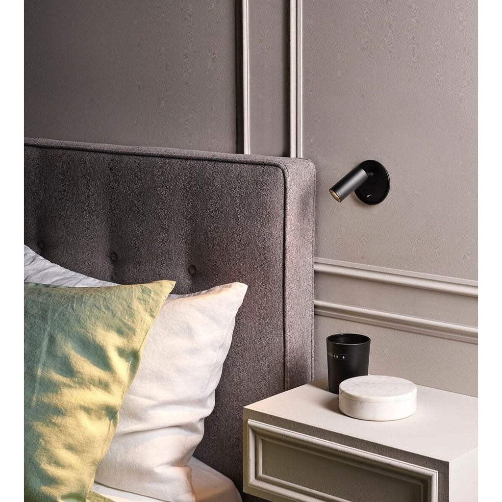 Applique murale de lecture – lampe LED minimaliste en métal