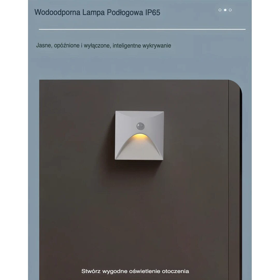 Applique murale LED extérieure – détecteur de mouvement