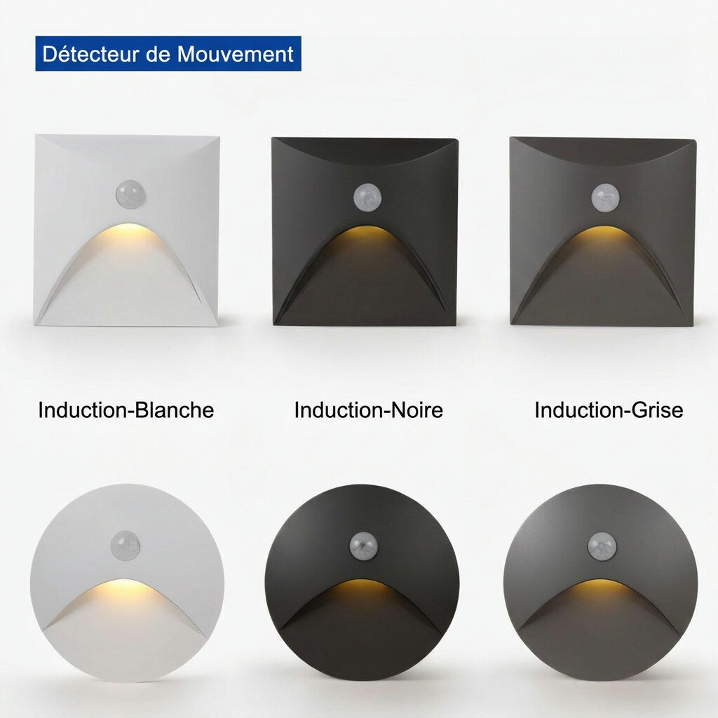 Applique murale LED extérieure – détecteur de mouvement