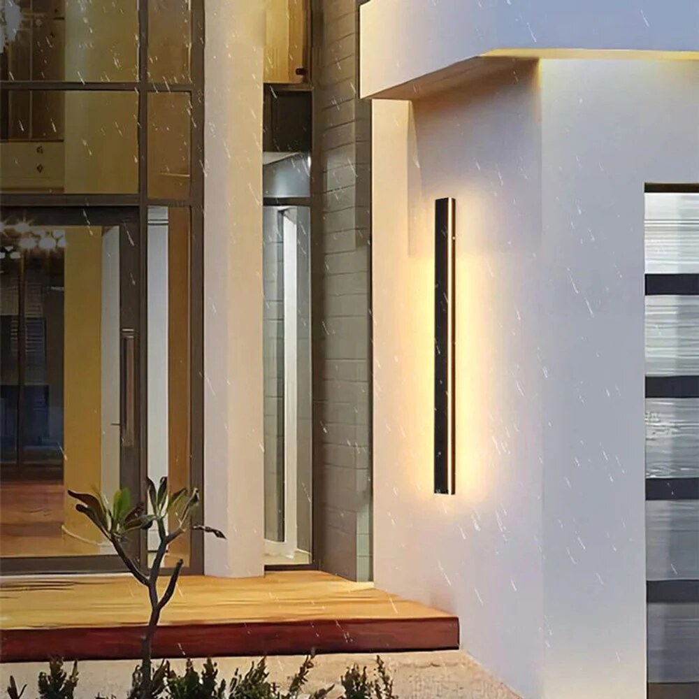 Applique murale LED – luminaire extérieur design minimaliste