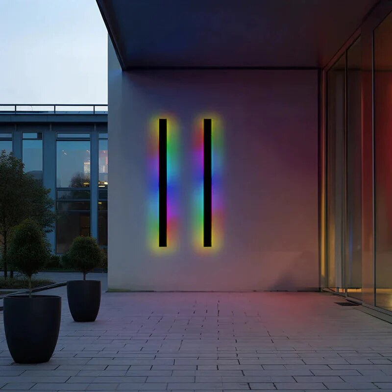 Applique murale LED – luminaire extérieur design minimaliste