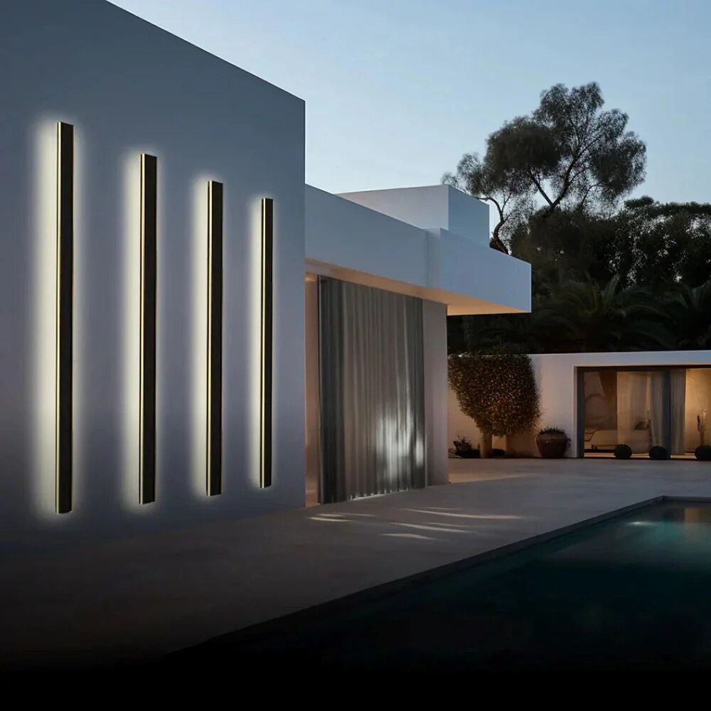 Applique murale LED – luminaire extérieur design minimaliste