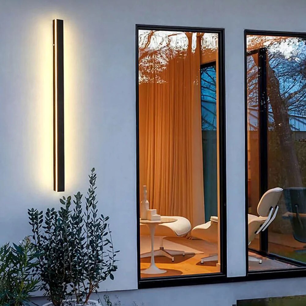 Applique murale LED – luminaire extérieur design minimaliste