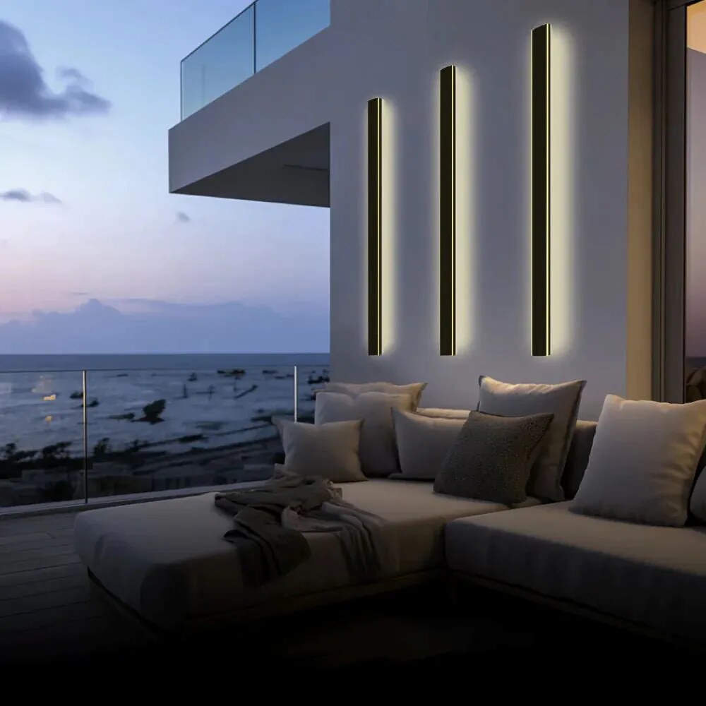 Applique murale LED – luminaire extérieur design minimaliste