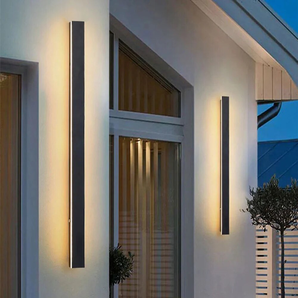 Applique murale LED – luminaire extérieur design minimaliste