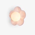 Applique murale ludique – Luminaire en résine colorée
