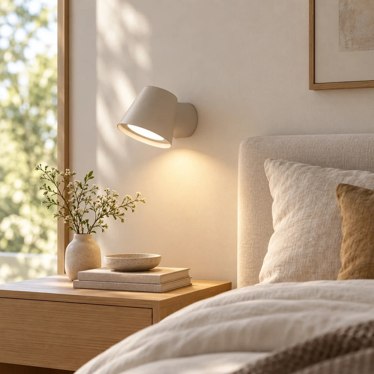 Applique murale – Lumière LED rechargeable et dimmable