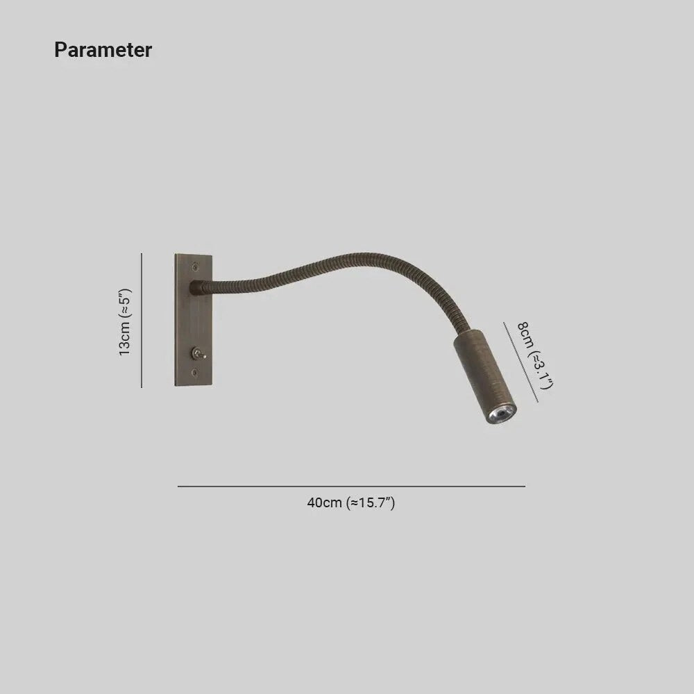 Applique murale – luminaire réglable avec spot de lecture