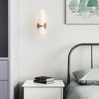 Applique murale – luminaire verre et fer, design moderne