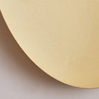 Applique murale ronde – design épuré en métal avec LED