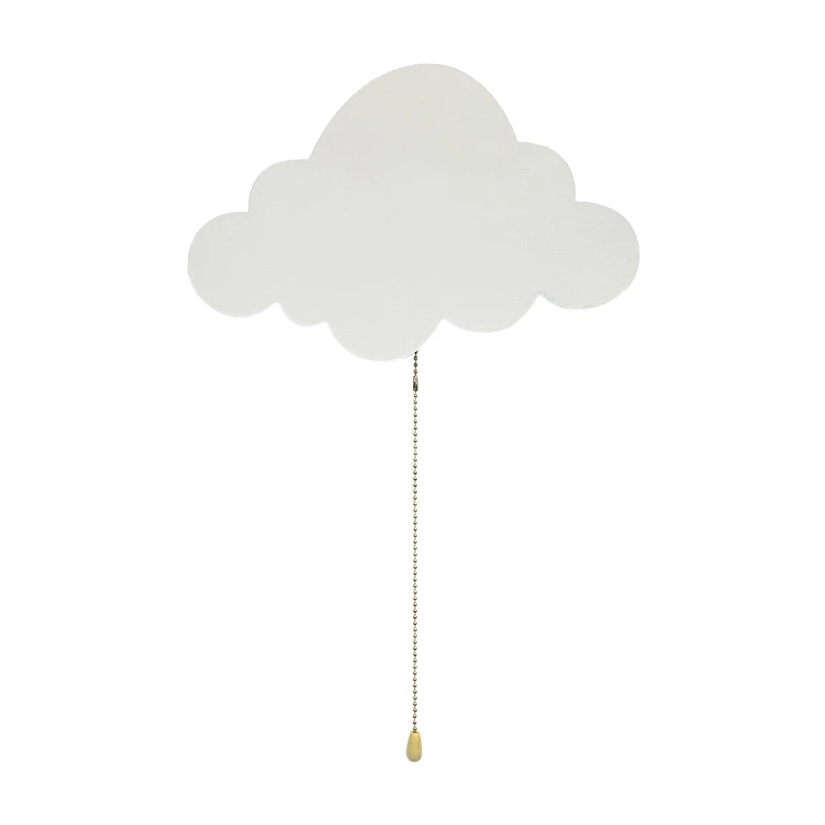 Applique murale veilleuse nuage LED bois