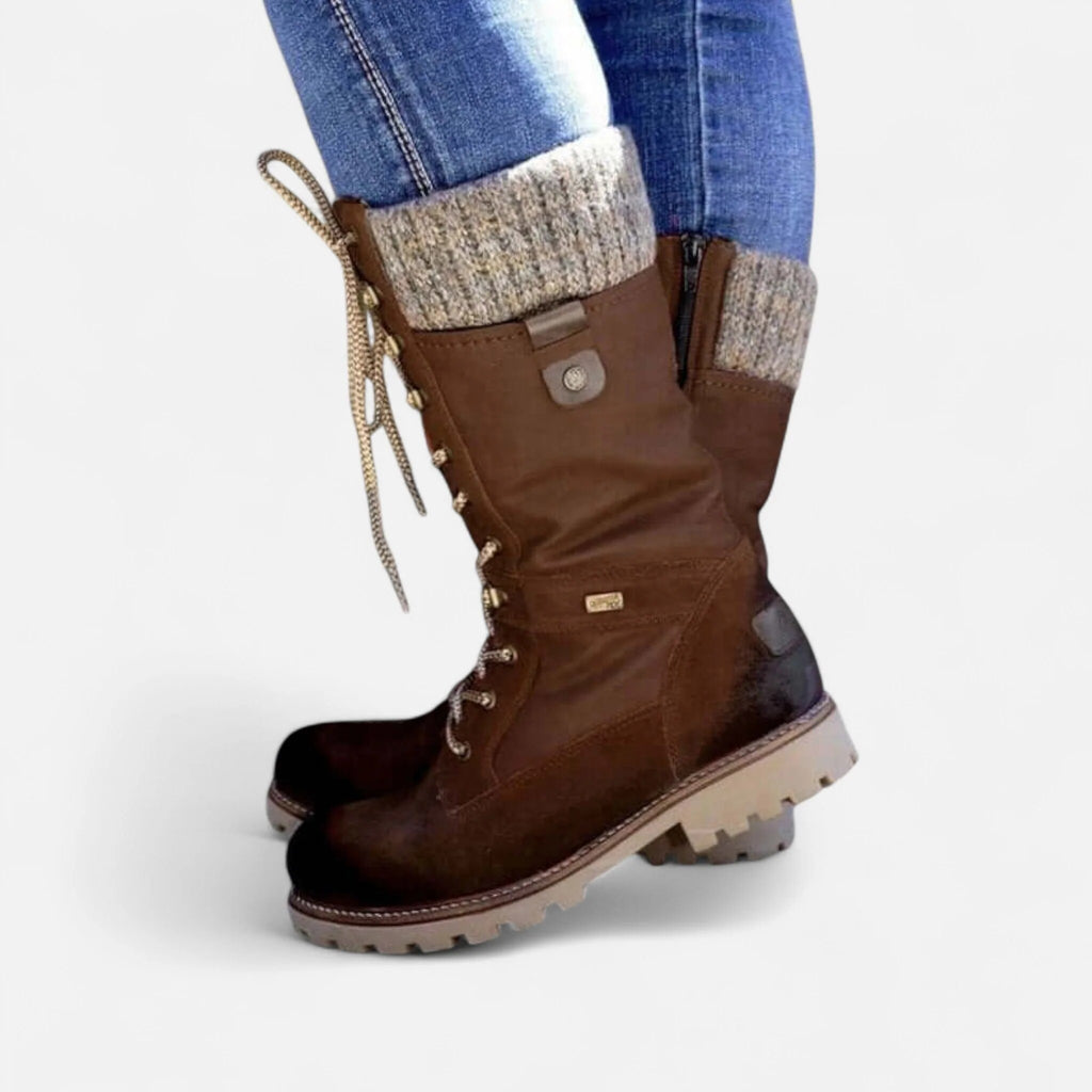 Bottes d'hiver femme – imperméables, antidérapantes, confortables