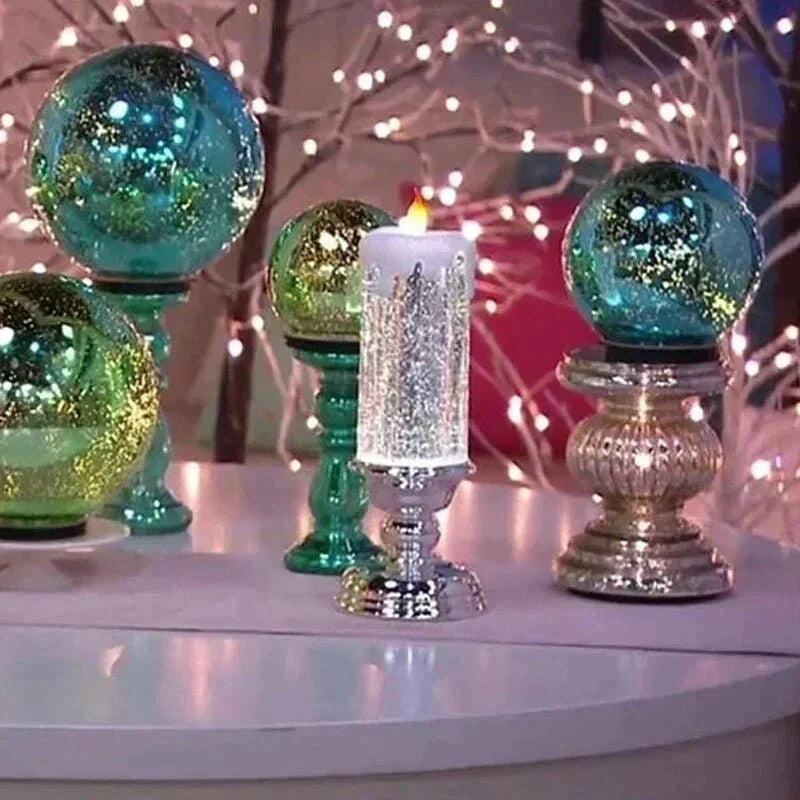 Bougie LED en cire véritable – effet flamme vacillante