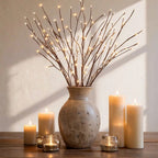 Branche lumineuse – lumière intégrée et branches flexibles