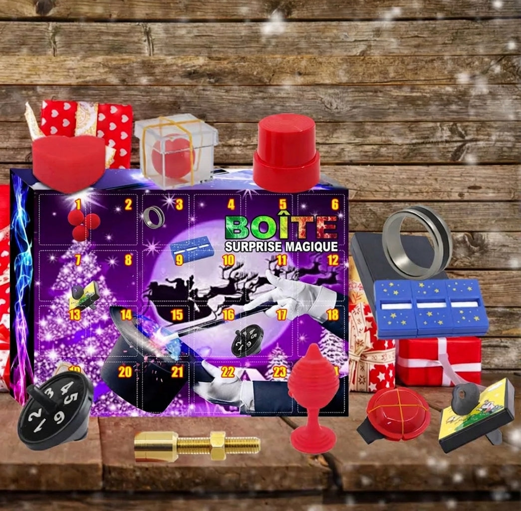Calendrier de l'avent magie 2026 – 24 tours de magie pour enfants