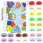 Calendrier de l'avent – 24 figurines squishy à collectionner