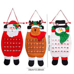Calendrier de l'avent à suspendre – personnage de Noël