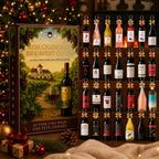 Calendrier de l'avent vin – 24 portes avec motifs vignoble