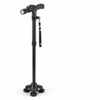 Canne de marche pliante – LED, alarme et support stable
