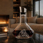 Carafe à décanter – cristal transparent design glaçon