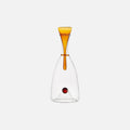 Carafe à vin en verre soufflé – décanteur avec bouchon décoratif