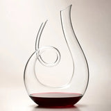 Carafe aérateur de vin – spirale élégante pour le service