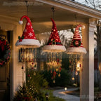 Chapeau de Noël lumineux – décoration suspendue avec LED