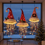 Chapeau de Noël lumineux – décoration suspendue avec LED