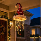 Chapeau de Noël lumineux – décoration suspendue pour les fêtes