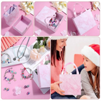 Kit de bracelets à composer – 3 bracelets, 60 perles et breloques, coffret inclus