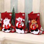Chaussettes de Noël à suspendre – Père Noël, bonhomme de neige, renne