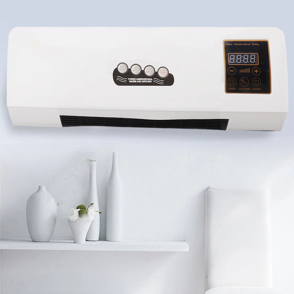 Climatiseur mural – refroidissement, chauffage, ventilation