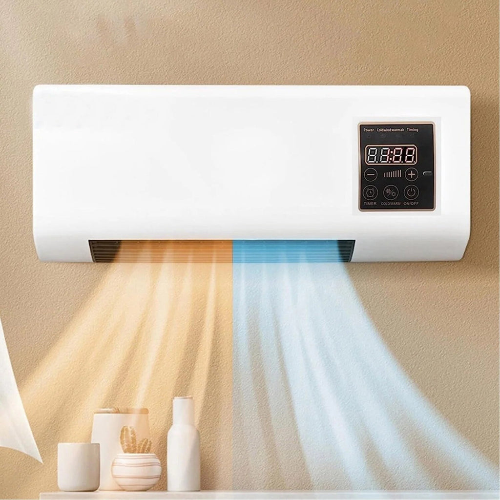 Climatiseur mural réversible – quatre fonctions, commande à distance