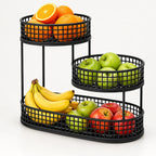 Corbeille à fruits – Rangement multi-niveaux élégant