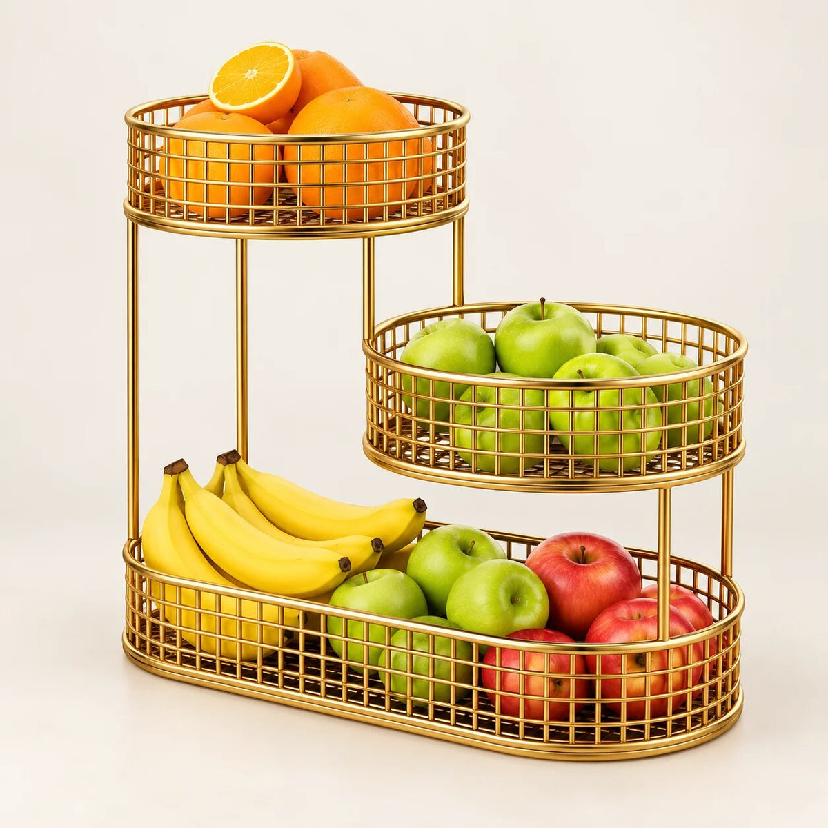 Corbeille à fruits – Rangement multi-niveaux élégant