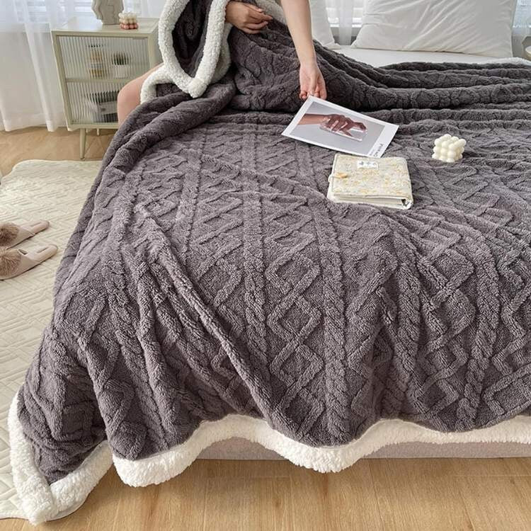Couverture lestée Sherpa – Chaleur et confort douillet