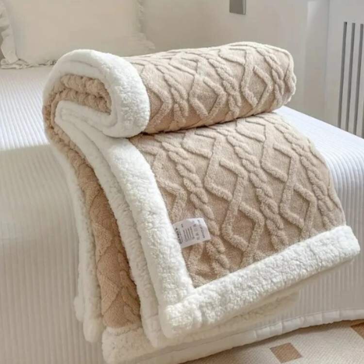 Couverture lestée Sherpa – Chaleur et confort douillet