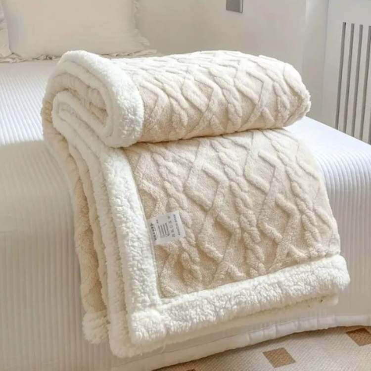 Couverture lestée Sherpa – Chaleur et confort douillet