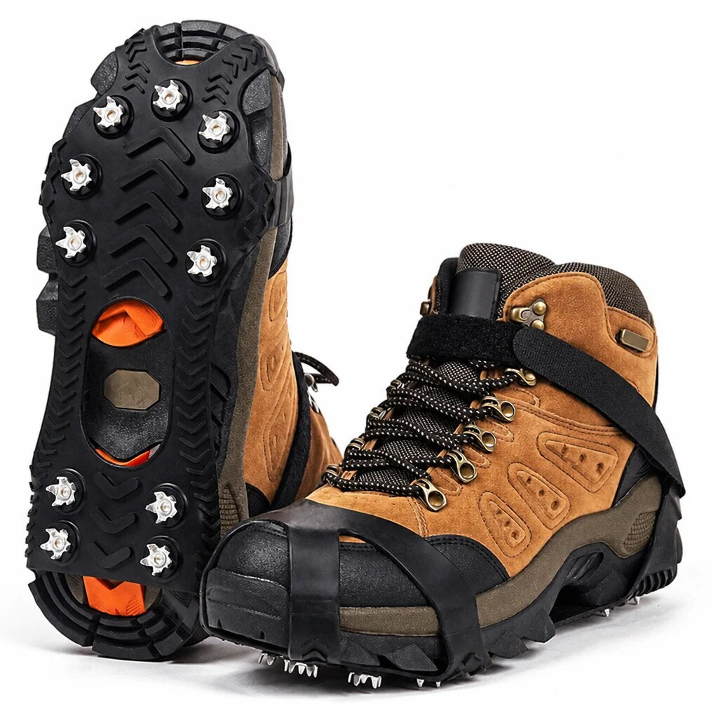 Crampons à onze onglets – Stabilité sur glace et neige