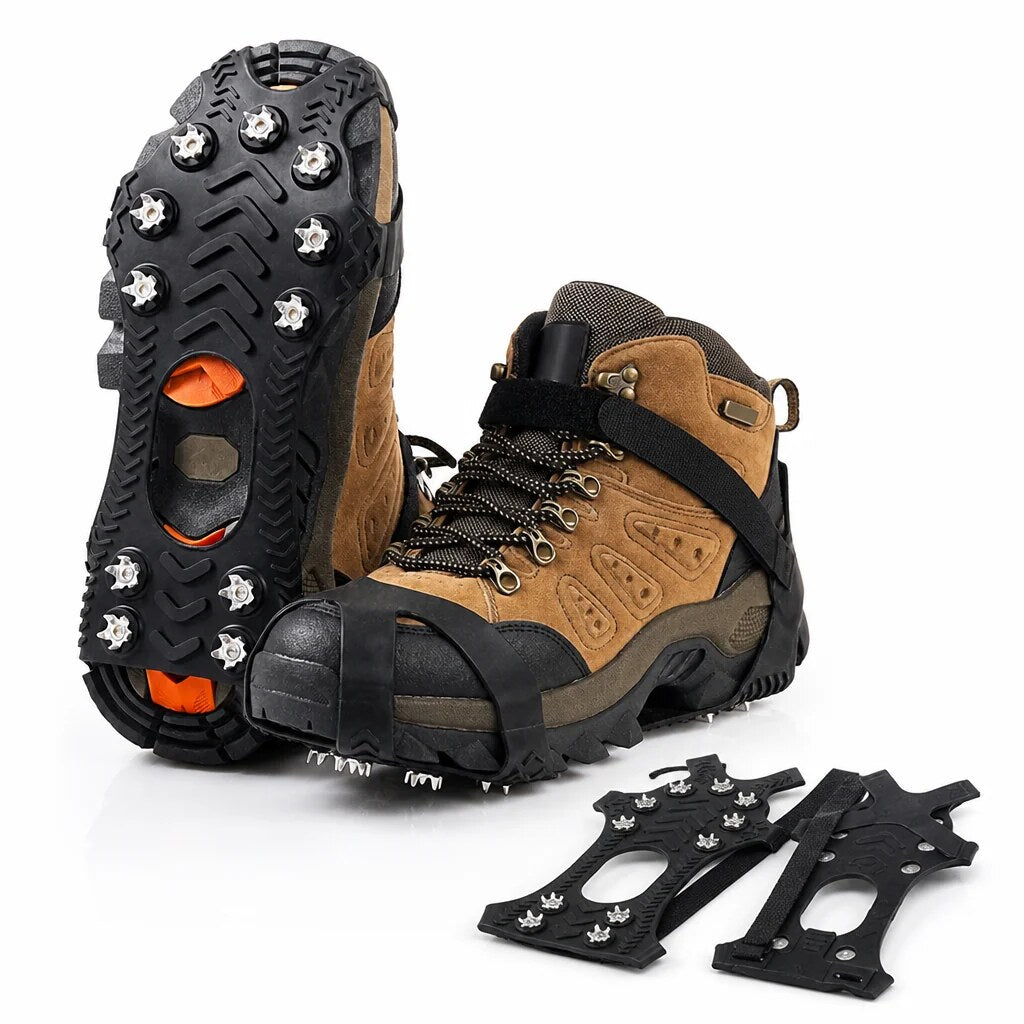 Crampons à onze onglets – Stabilité sur glace et neige