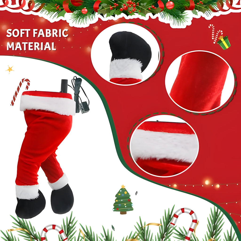 Décoration suspendue Noël – jambes mobiles pour sapin