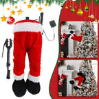 Décoration suspendue Noël – jambes mobiles pour sapin