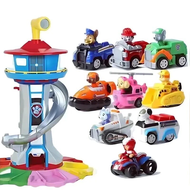 Ensemble de jeu aventure – tour, véhicules et figurines