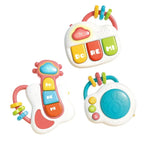 Ensemble musical pour bébé – piano, guitare, tambourin