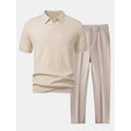 Ensemble polo et pantalon – set coordonné pour homme